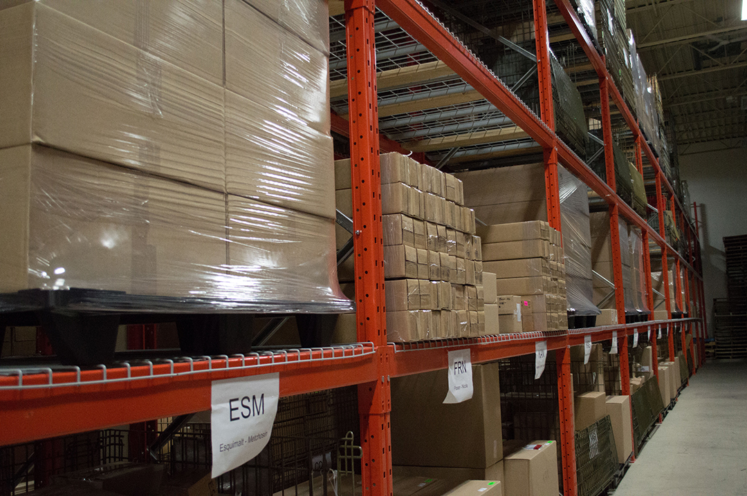 Election Supplies in Warehouse