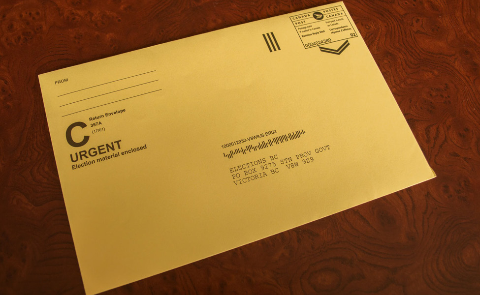 Vote by mail package